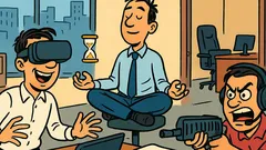 Piada: O chefe saiu: Second Life ou CS?