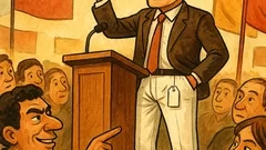 Piada: Candidato a governador sobe no palanque