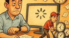 Piada: Com o Windows, não temos tempo