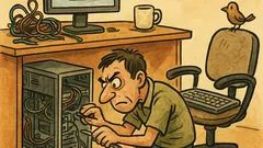 Piada: Seu computador tá com problemas?