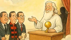 Piada: Presidente pede reunião com Deus