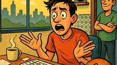 Piada: Putz! Quebrou minha barra de espaço