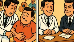 Piada: advogado e médico numa festa...