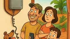 Piada: Quem não tem banda larga...