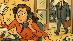 Piada: Ao chegar na empresa, o chefe...